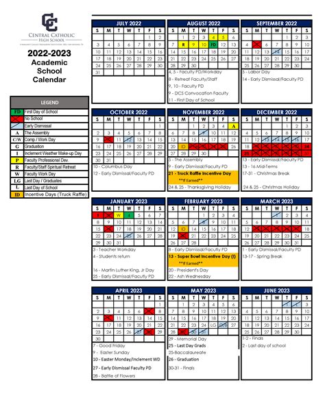 Cchs Calendar
